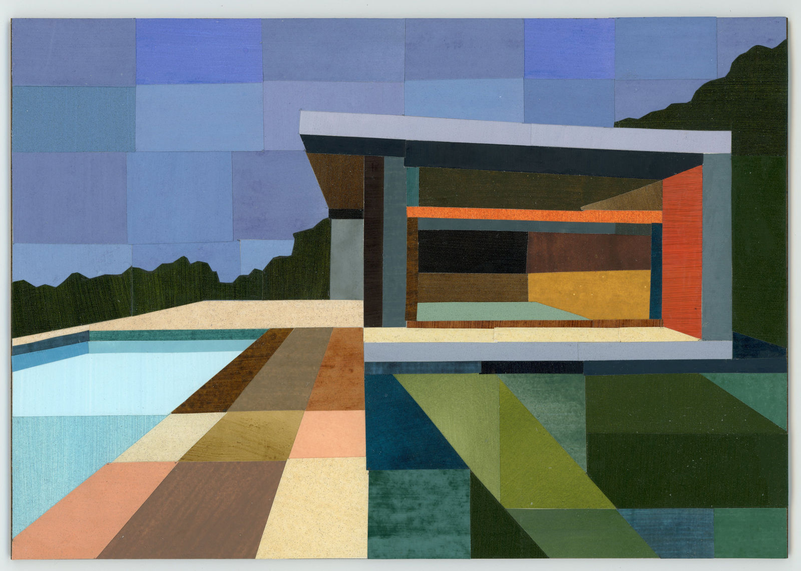 Andy Burgess, Pool House , 2023