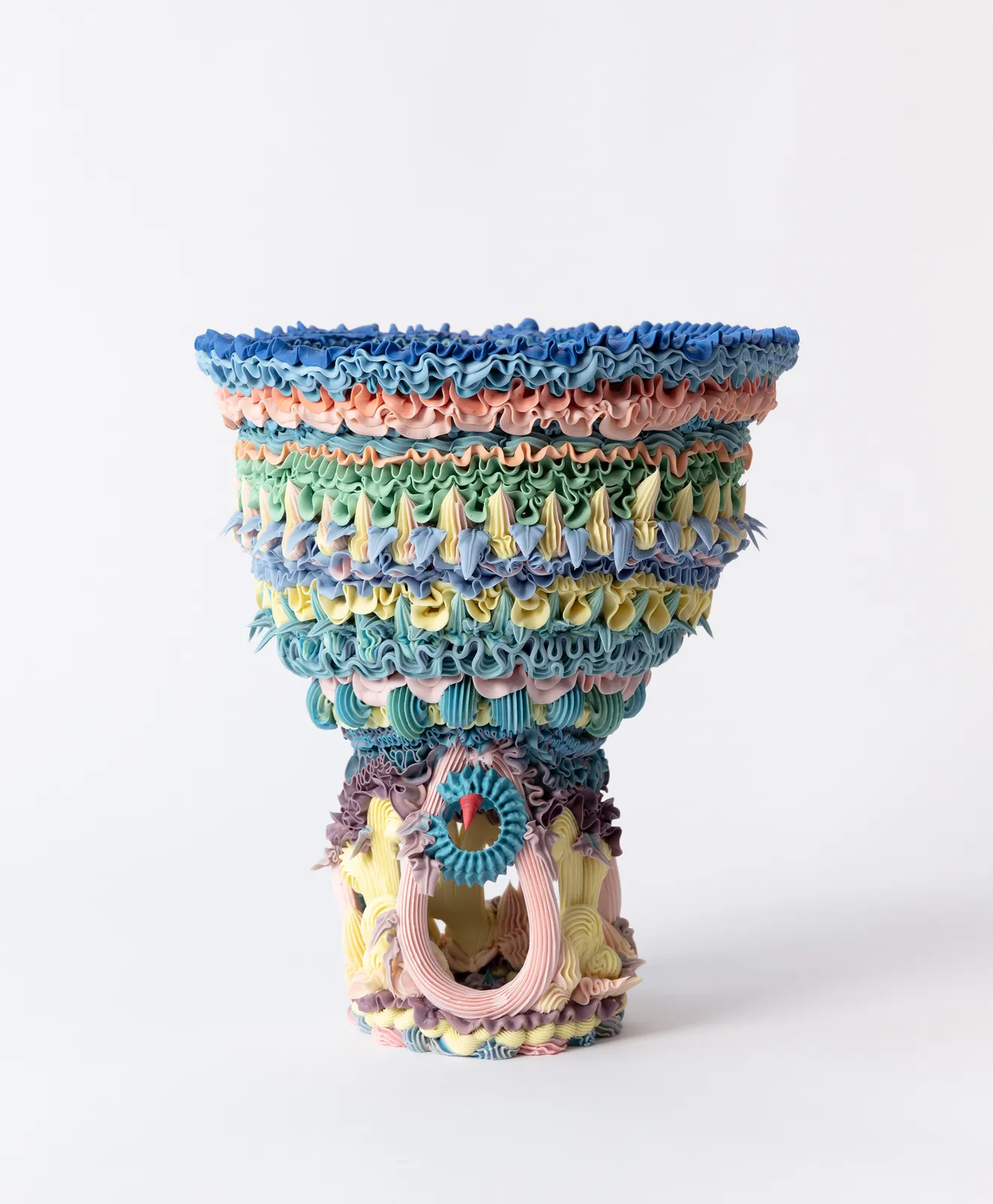 Ebony Russell, Polychrome Succubus Urn, 2025