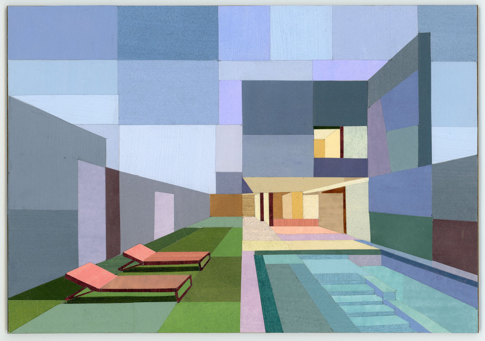 Andy Burgess, Private Garden House , 2023