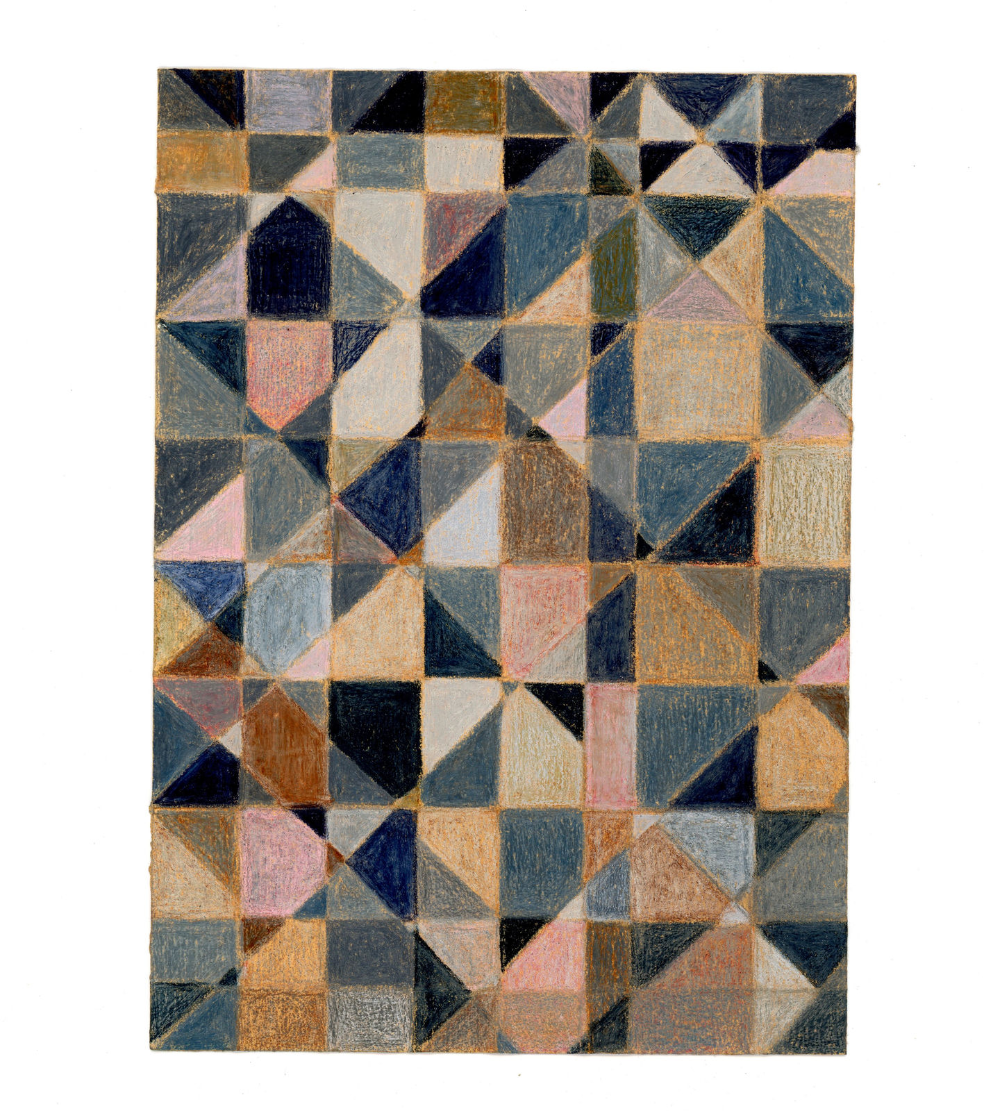 Andy Burgess, Folded Paper, Cadiz, 2024