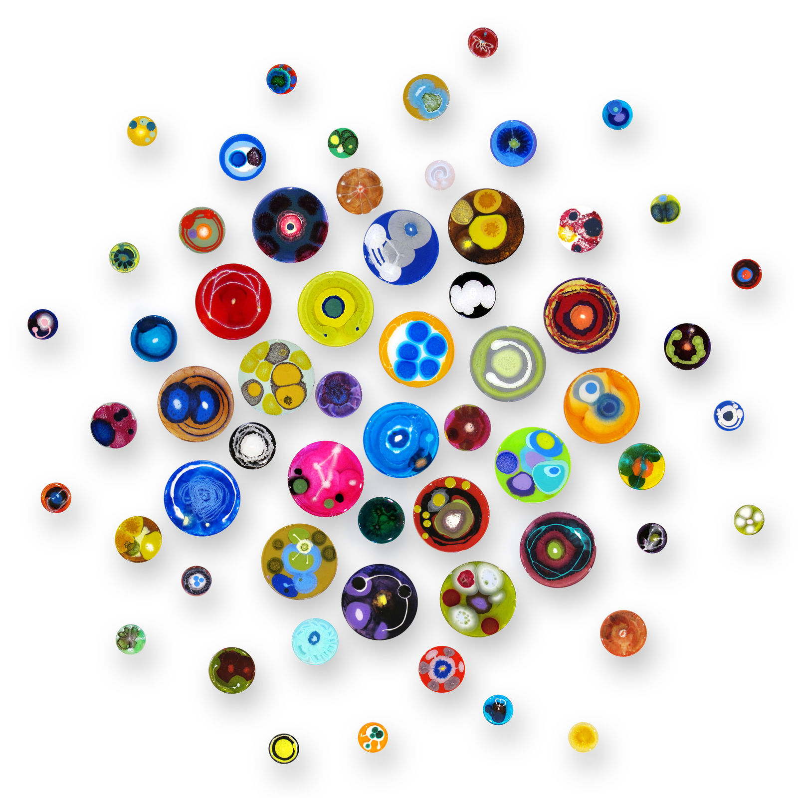 Klari Reis, Hypochondria Exploding, 60 pieces, 2020