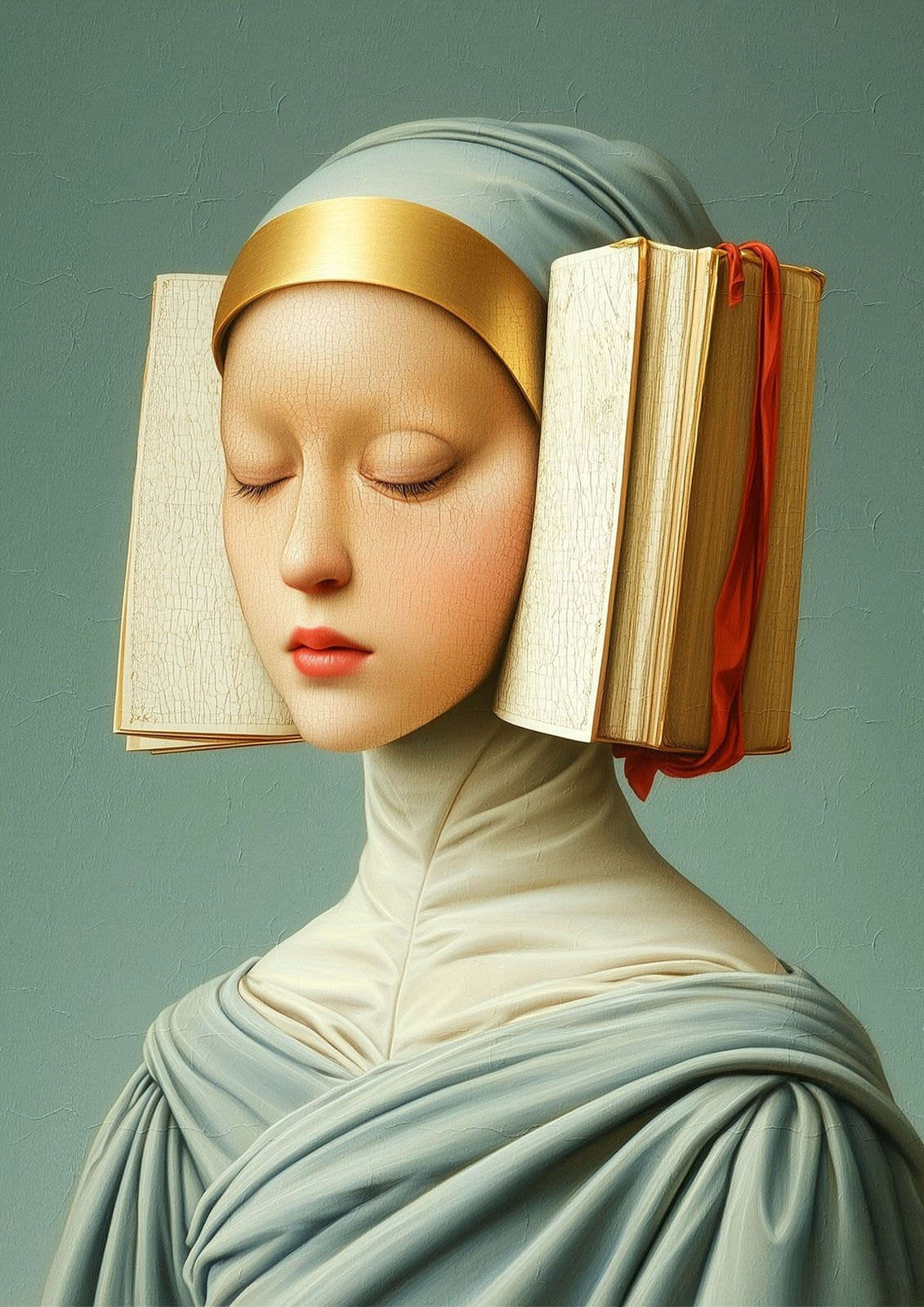 Cristina Schek, The Librarian II, Beyond the Page, 2025