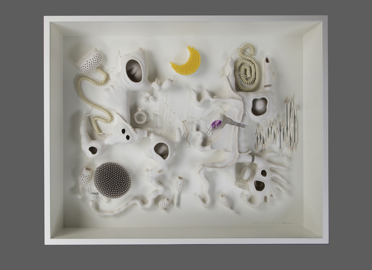 Ikuko Iwamoto, A Crescent in Downs Park, 2019