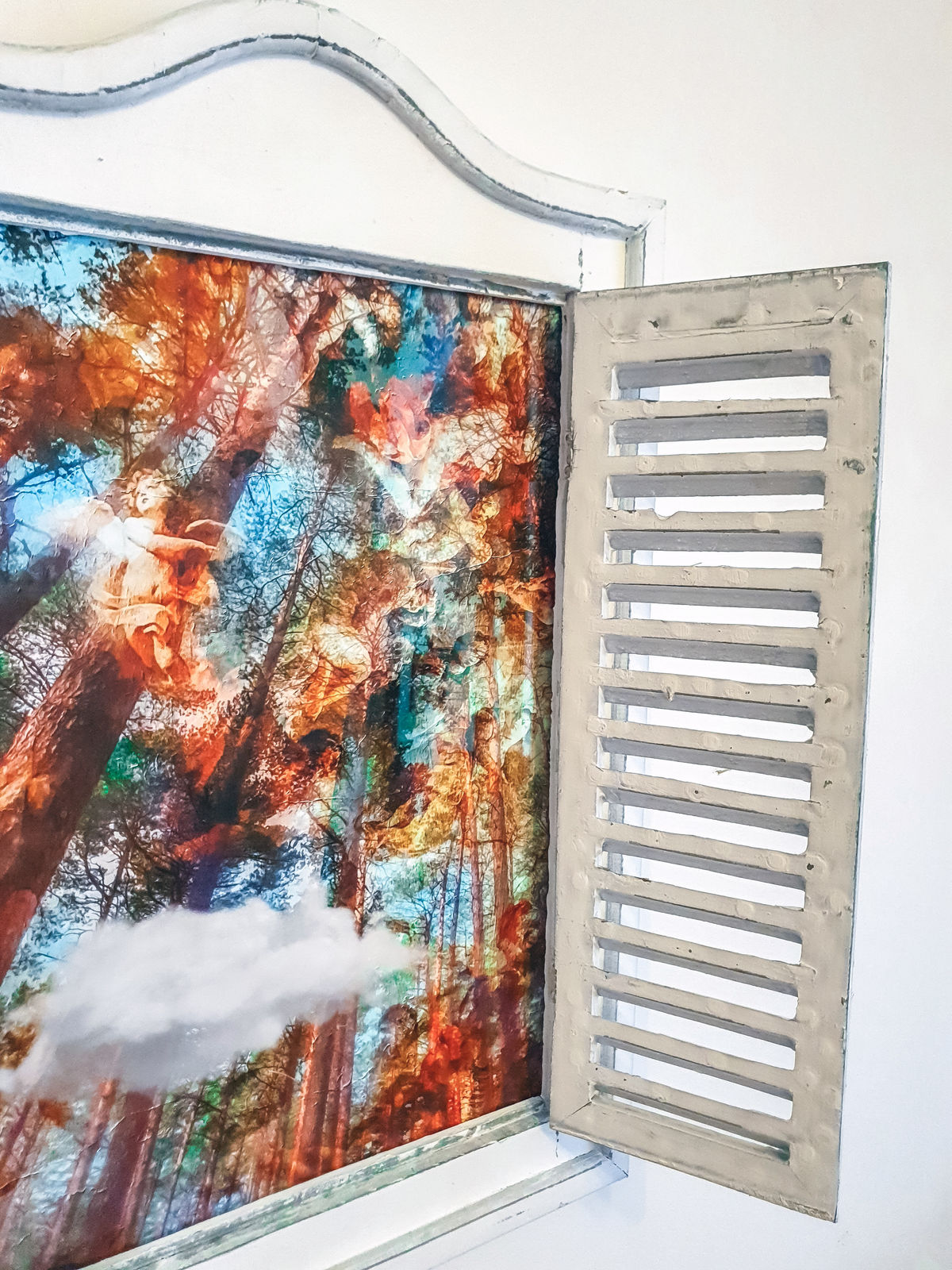 Cristina Schek, The Ceiling In The Sky (shutter frame edition), 2022/2026