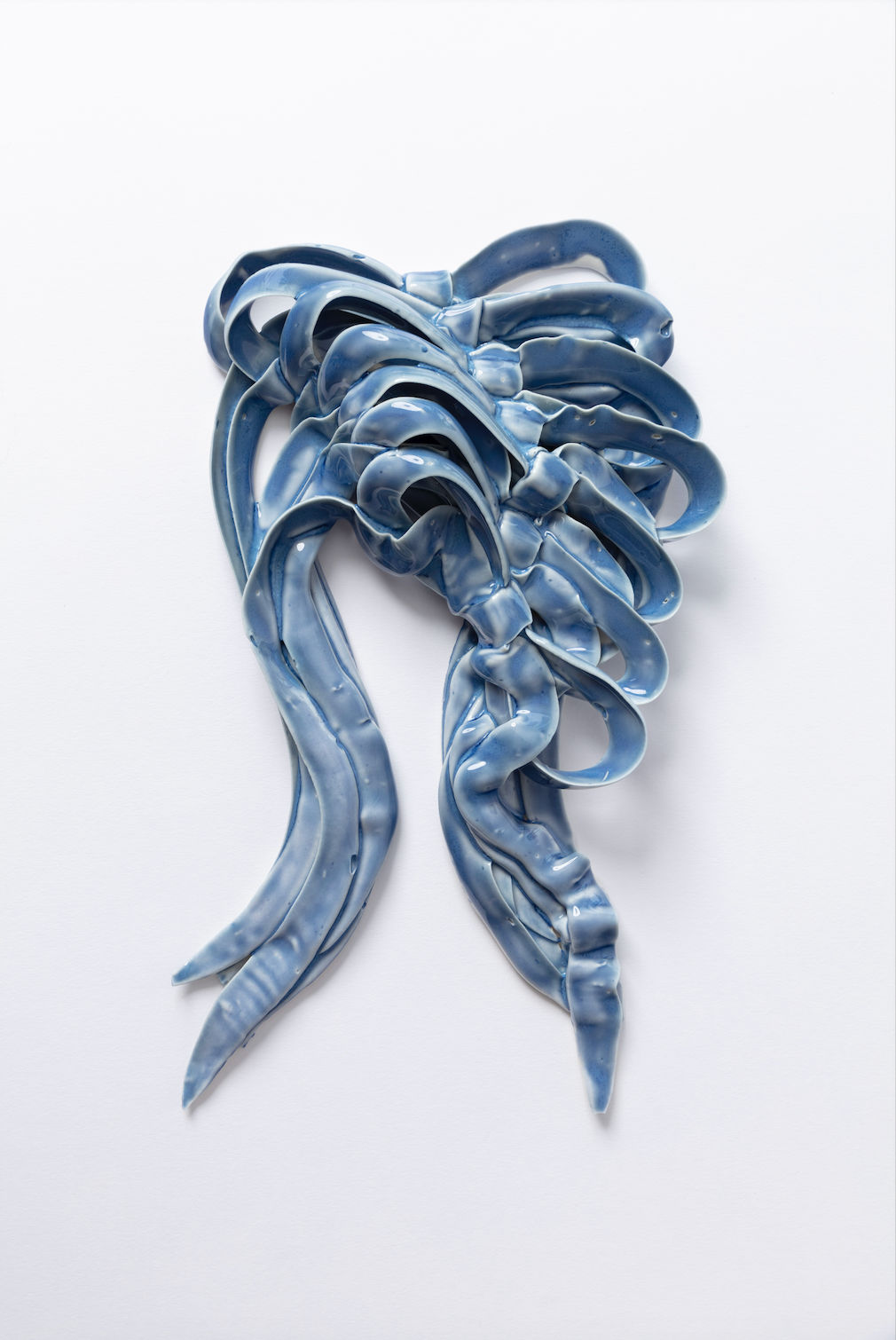 Ebony Russell, Blue Bow, 2025