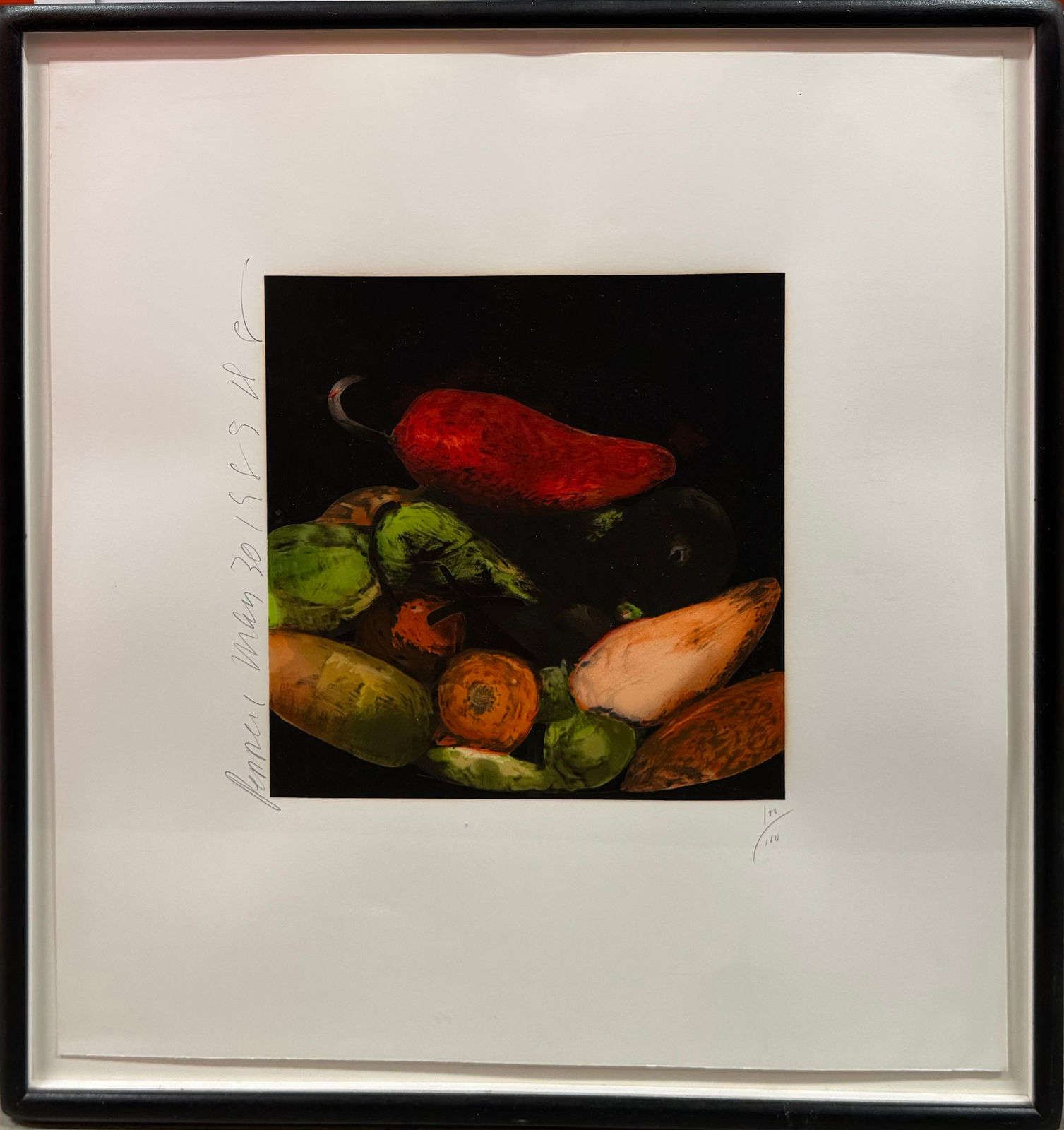 Donald Sultan, Peppers, 1989