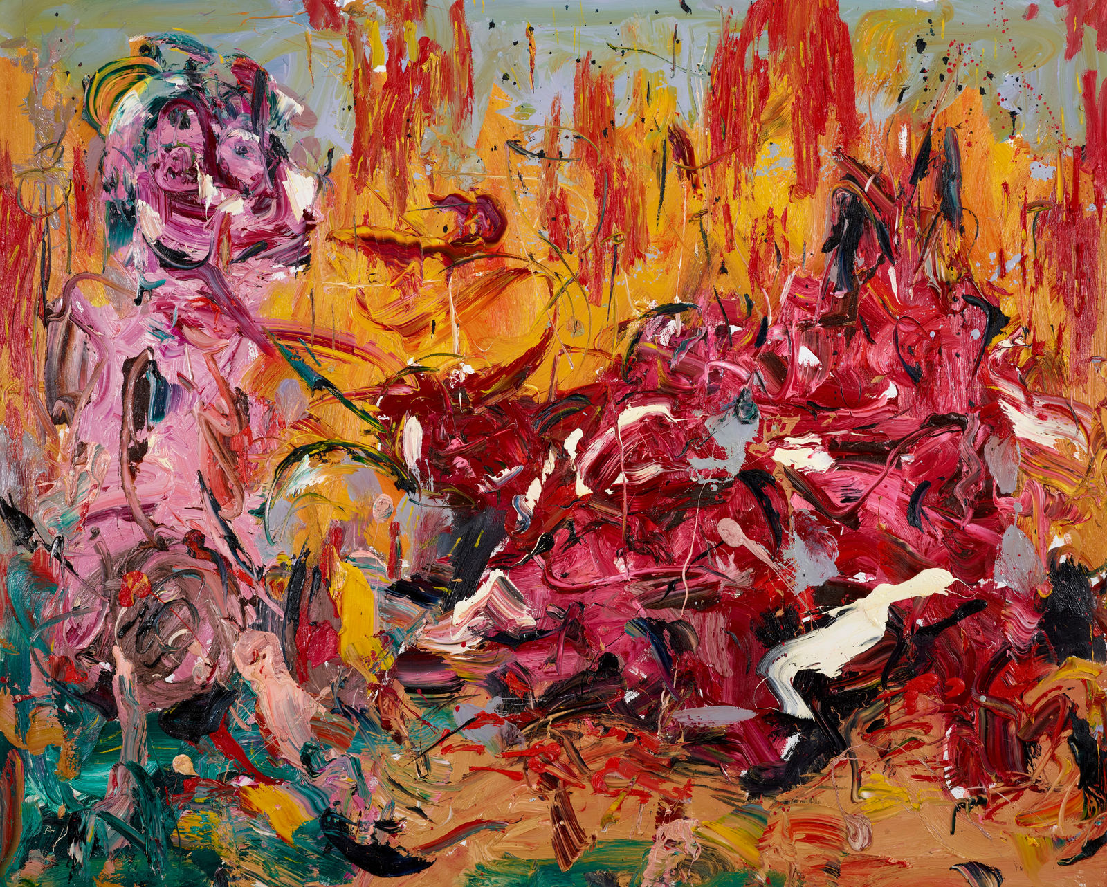 Marwan Sahmarani, The Silence That Remains , 2024