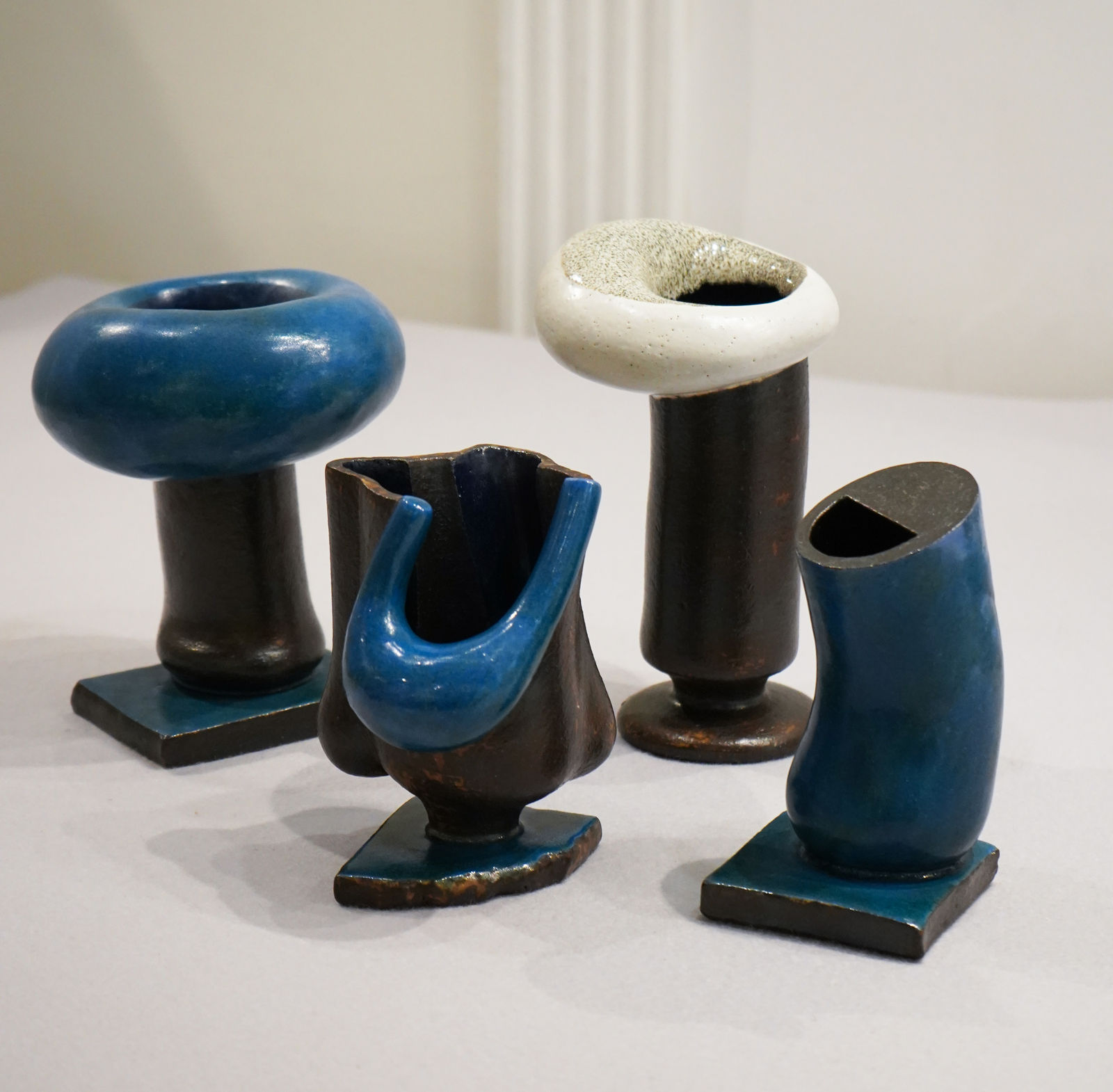 Yanagihara Mutsuo 柳原睦夫, Tubular flower vase with white glaze 白釉筒花入, 2010-2013