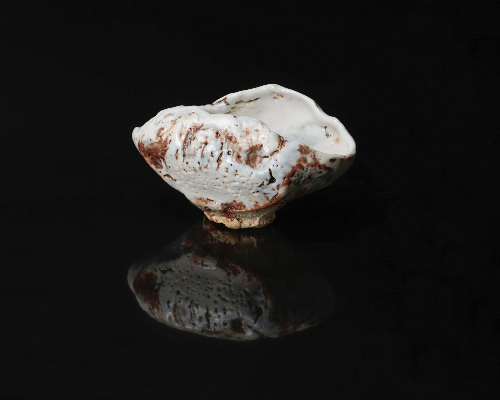 Goto Hideki 後藤秀樹, A-1 Shino teabowl 志野茶盌, 2023