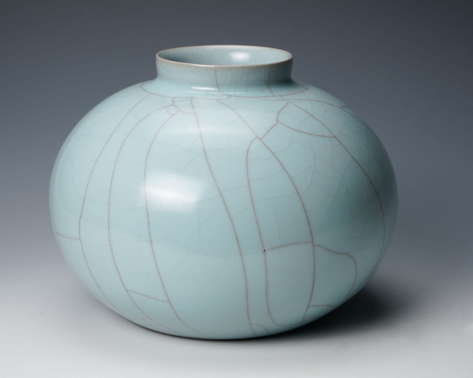 SUZUKI Sansei 鈴木三成, Celadon jar, 2003