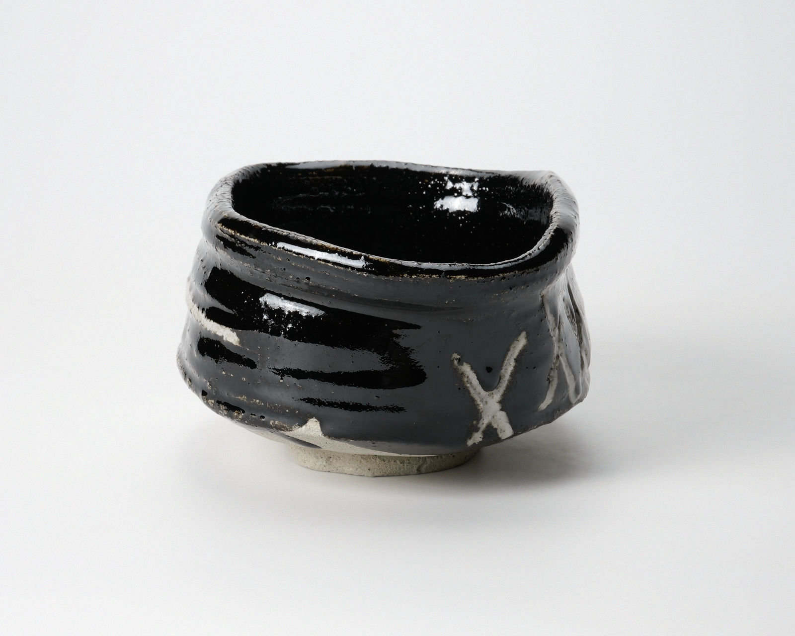 Takiguchi Kiheiji 瀧口喜兵爾, Black Oribe Tea Bowl