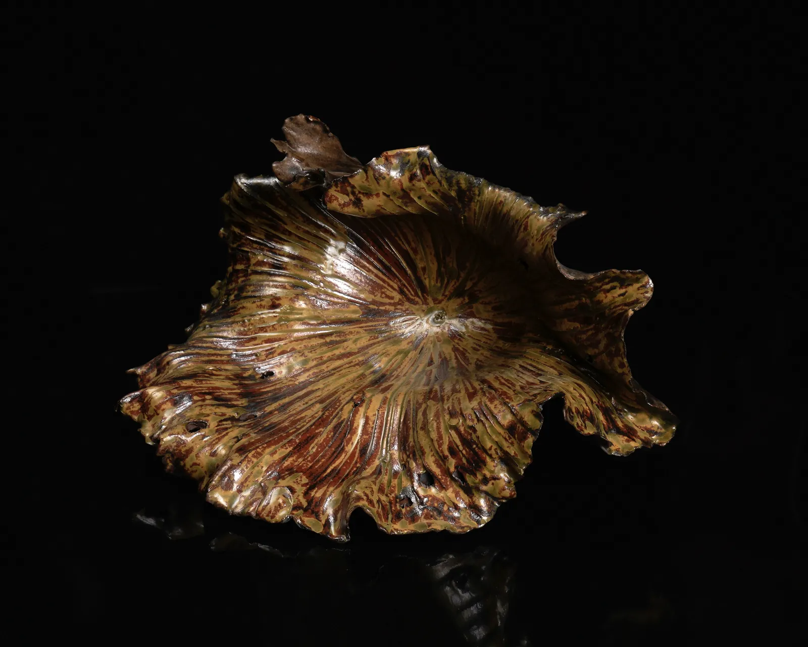 Shingu Sayaka 新宮さやか, No.50 Lotus leaf 枯蓮, 2023