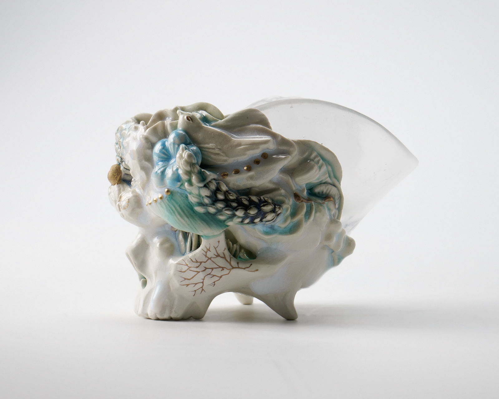 Oishi Sayaka 大石早矢香, No.8 Sake vessel -memento mori- 酒器, 2024