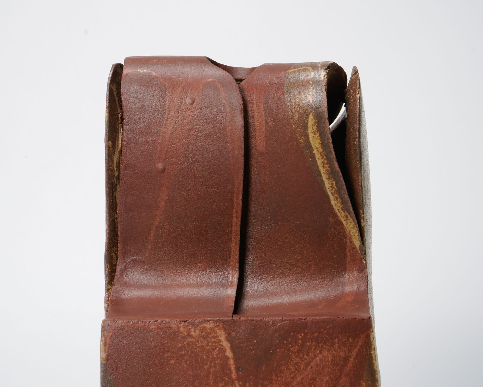 Kiyomizu Rokubei VII 七世清水六兵衛, Stoneware Flower Vase “Seki-Ka-To 5" 席花陶・五, 1989