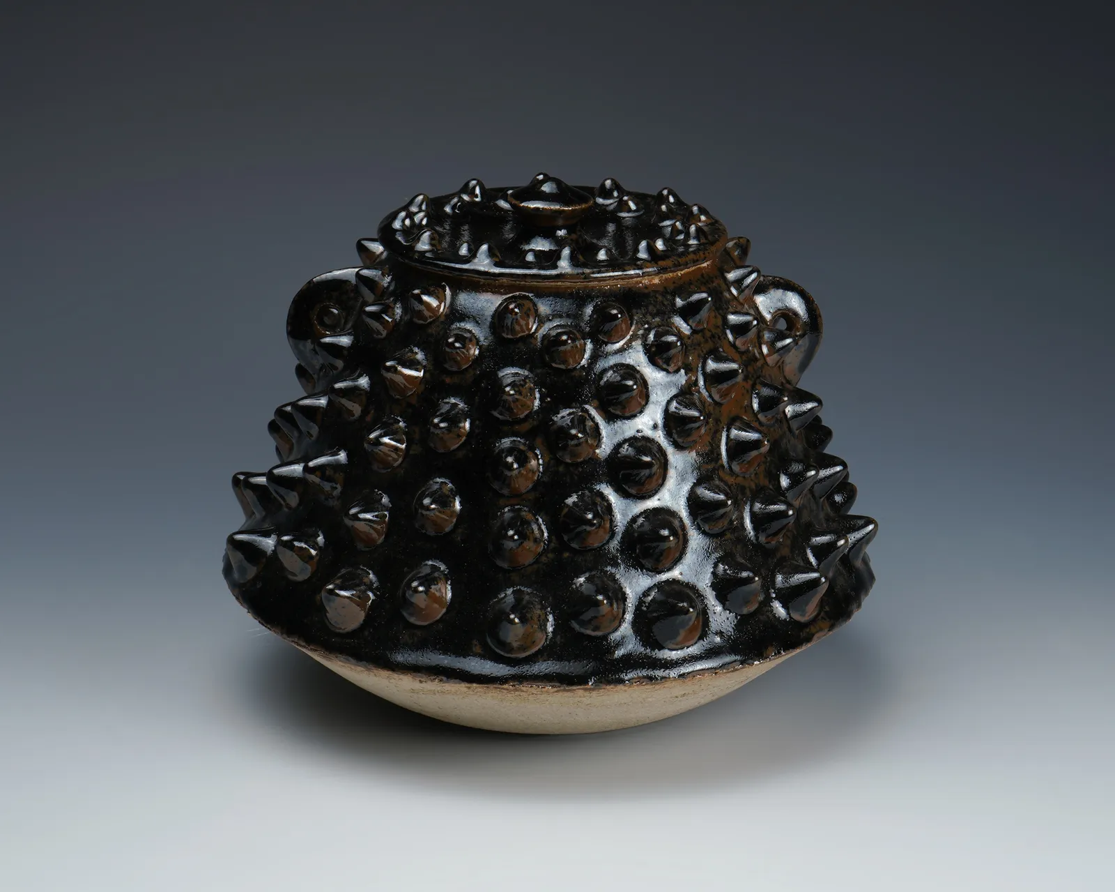 Kawai Takeichi 河井 武一, Black jujube-shaped water jar