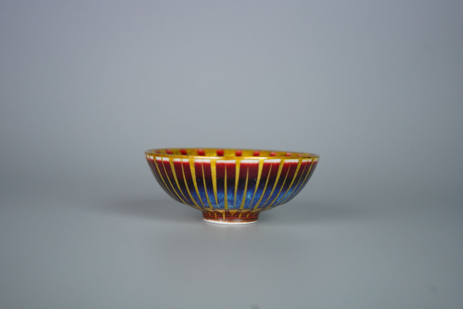 Suzuki Hideaki 鈴木秀昭, Cinnabar with Gold Leaf 金彩 辰砂, 2021