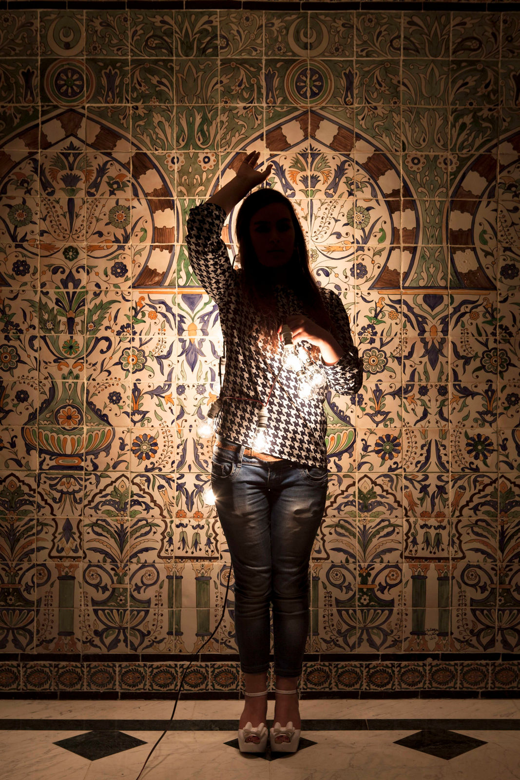 Mohamed El baz, Bricoler l'incurable.Détails. La Veuve Noire, 2015