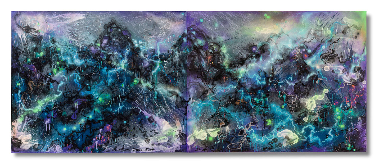 Chen Yingjie, Paint from the Nature of Yunnan No.128, 2022