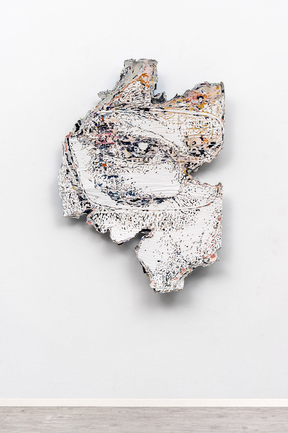 Vhils, Tear series #10, courtesy Danysz gallery