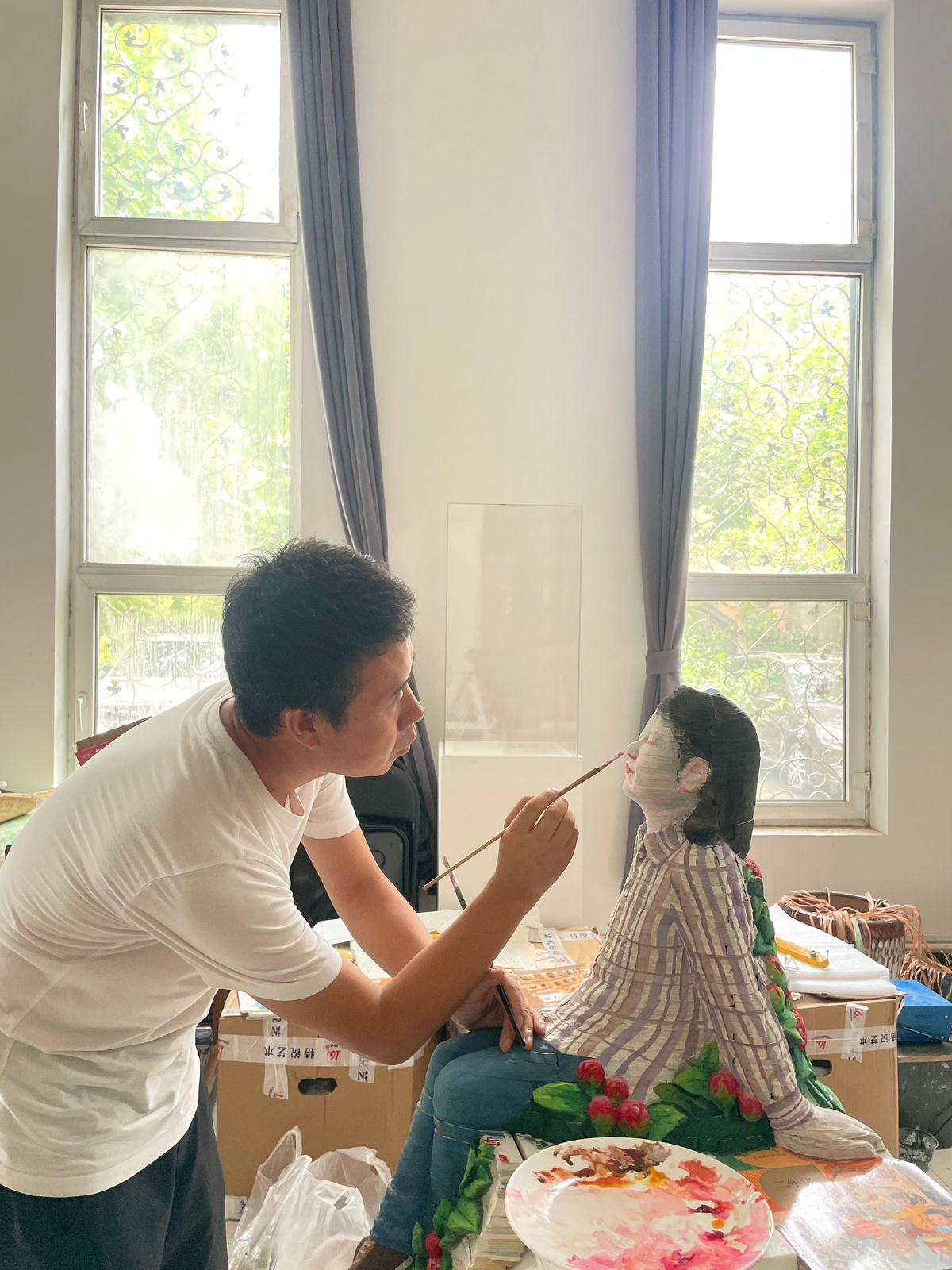 Li Hongbo, Take a Bath, 2024