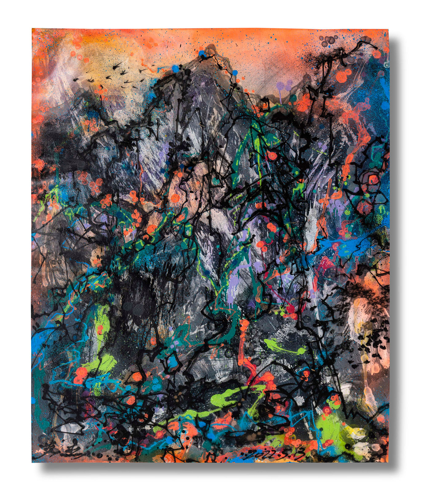 Chen Yingjie, Paint from the Nature of Yunnan No.126, 2022