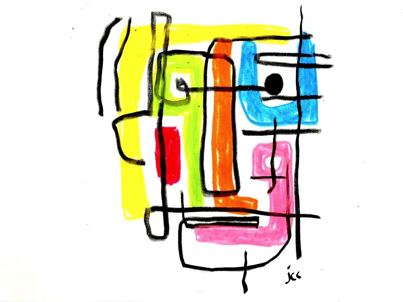 Castelbajac, Sans titre 2, 2019