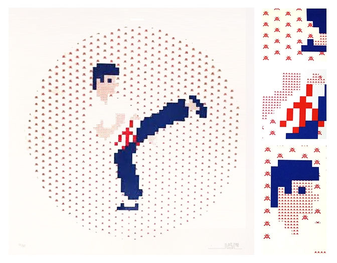 Space Invader, Kung Fu, 2015