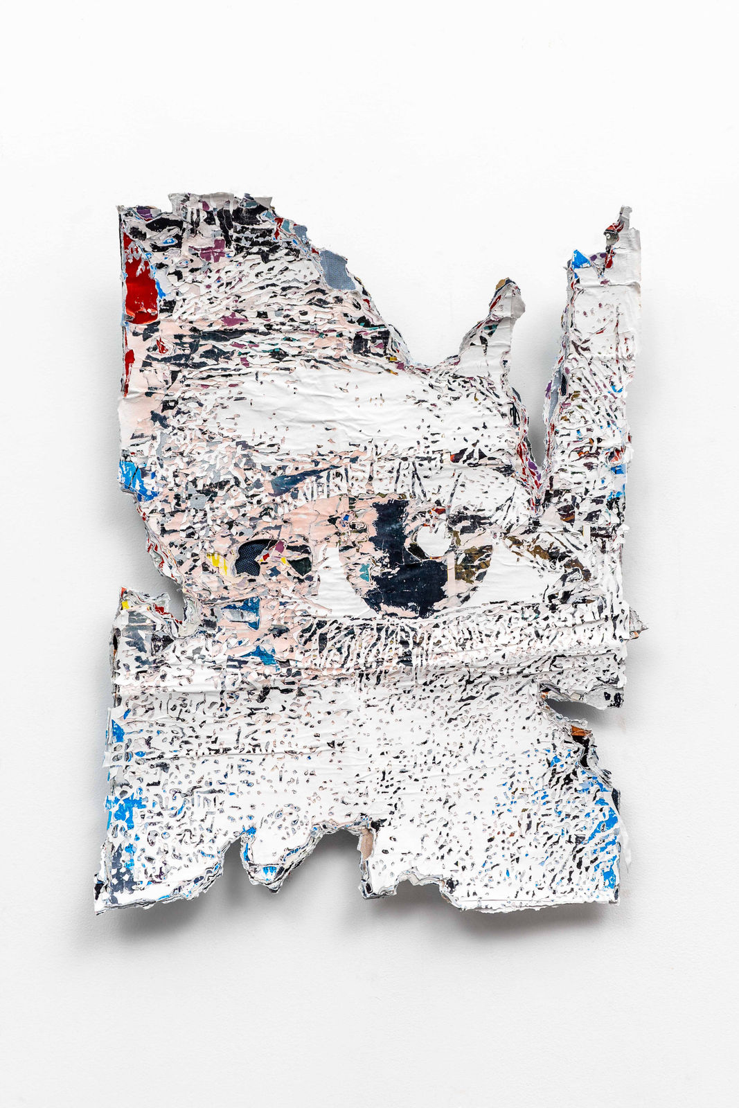 Vhils, Tear series #13, courtesy Danysz gallery