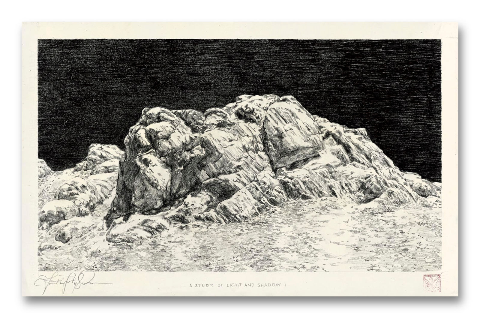 Faith XLVII, A Study of Light and Shadow I, 2021