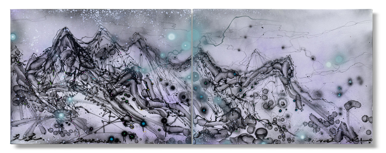 Chen Yingjie, Paint from the Nature of Yunnan No.95 ( dyptiich), 2022