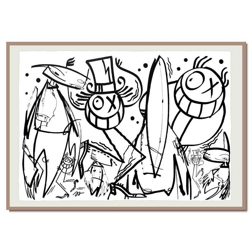 André X Futura, Chez Nous (b&w), 2018