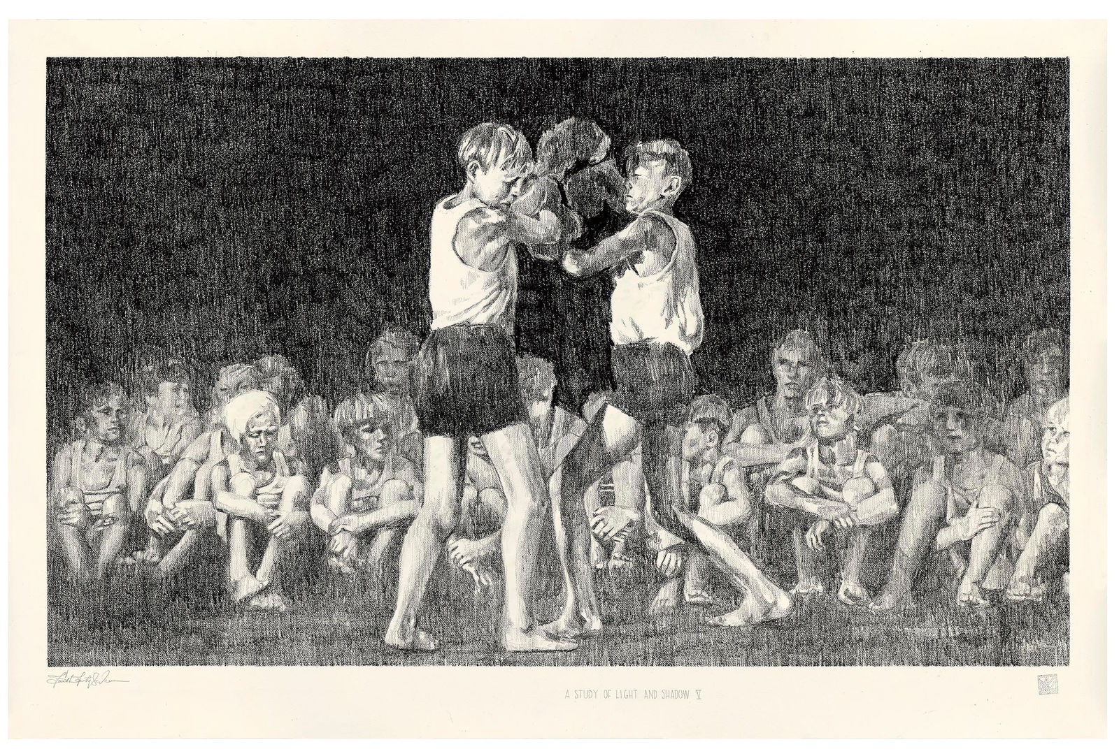 Faith XLVII, A Study of Light and Shadow V, 2022