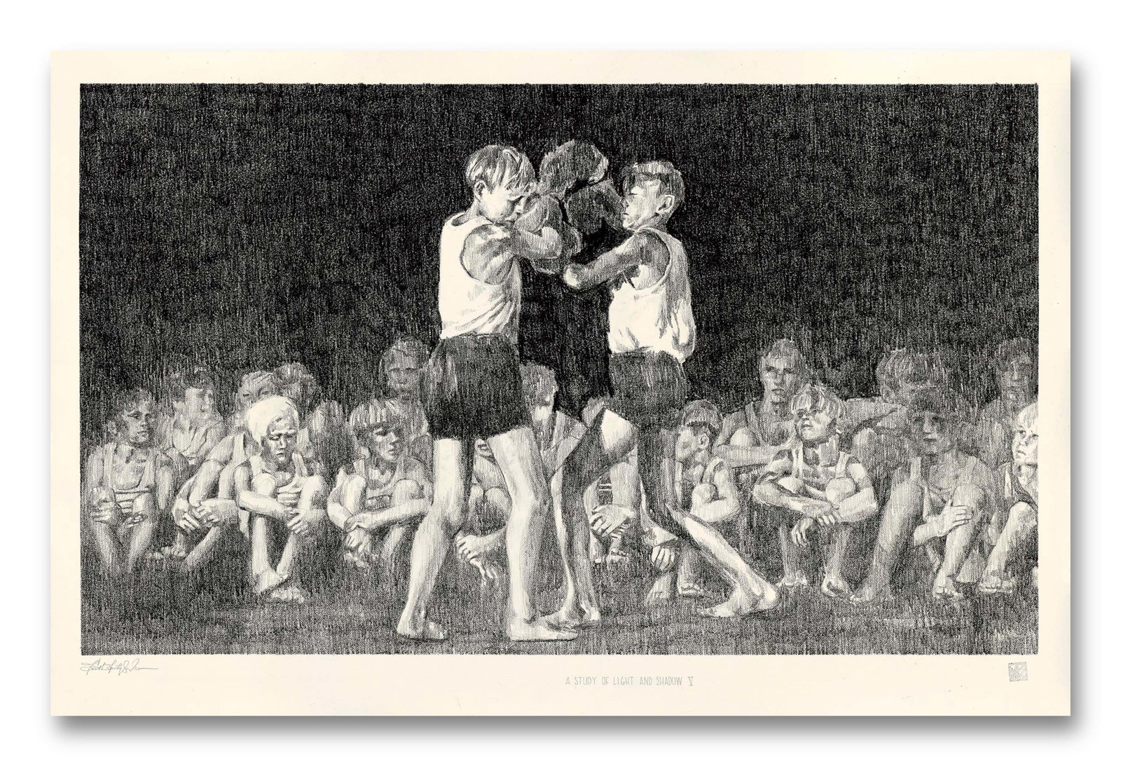 Faith XLVII, A Study of Light and Shadow V, 2022