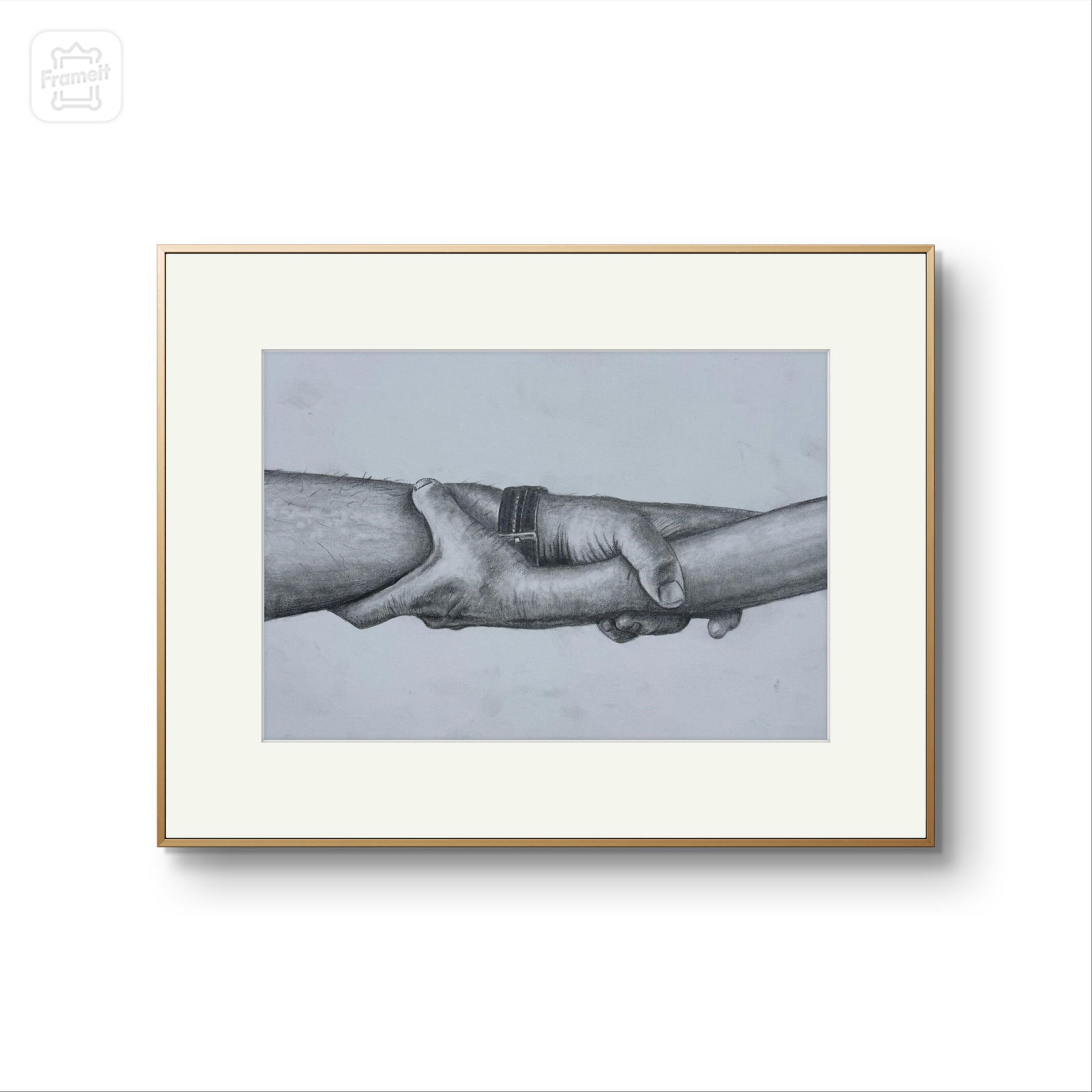 Saype, Beyond Walls, Step 1 : Paris (FR) 2019, 15 000 m², 48°51'14.12"N 2°18'4.58"E preparatory drawing , 2019