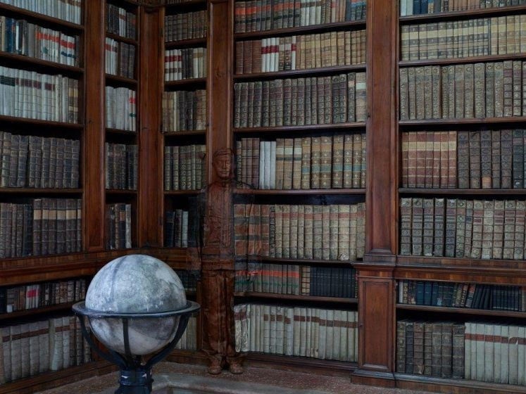 Liu Bolin, Culture Public Library (large), 2012