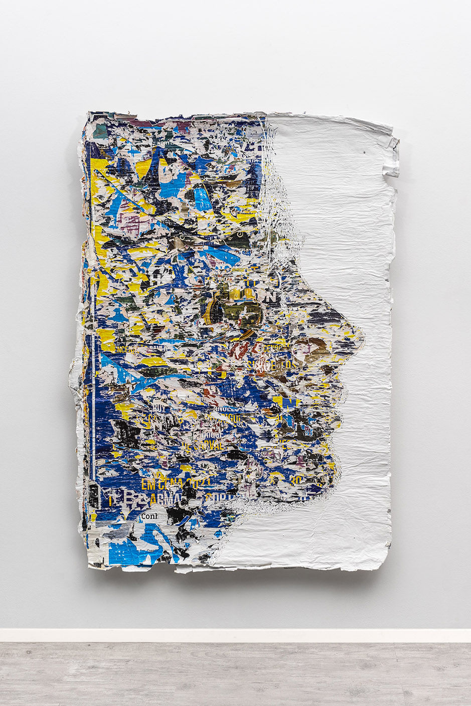 Vhils, Adumbration series #07, courtesy Danysz gallery