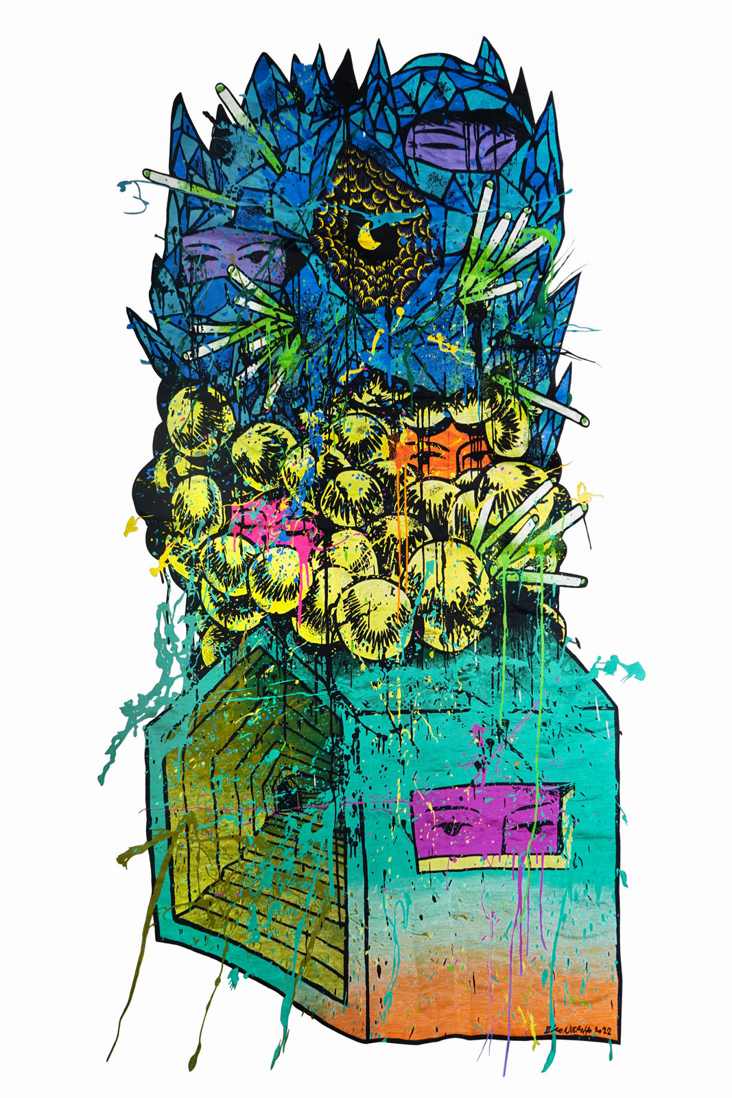 Eko Nugroho, We are a Home, 2022