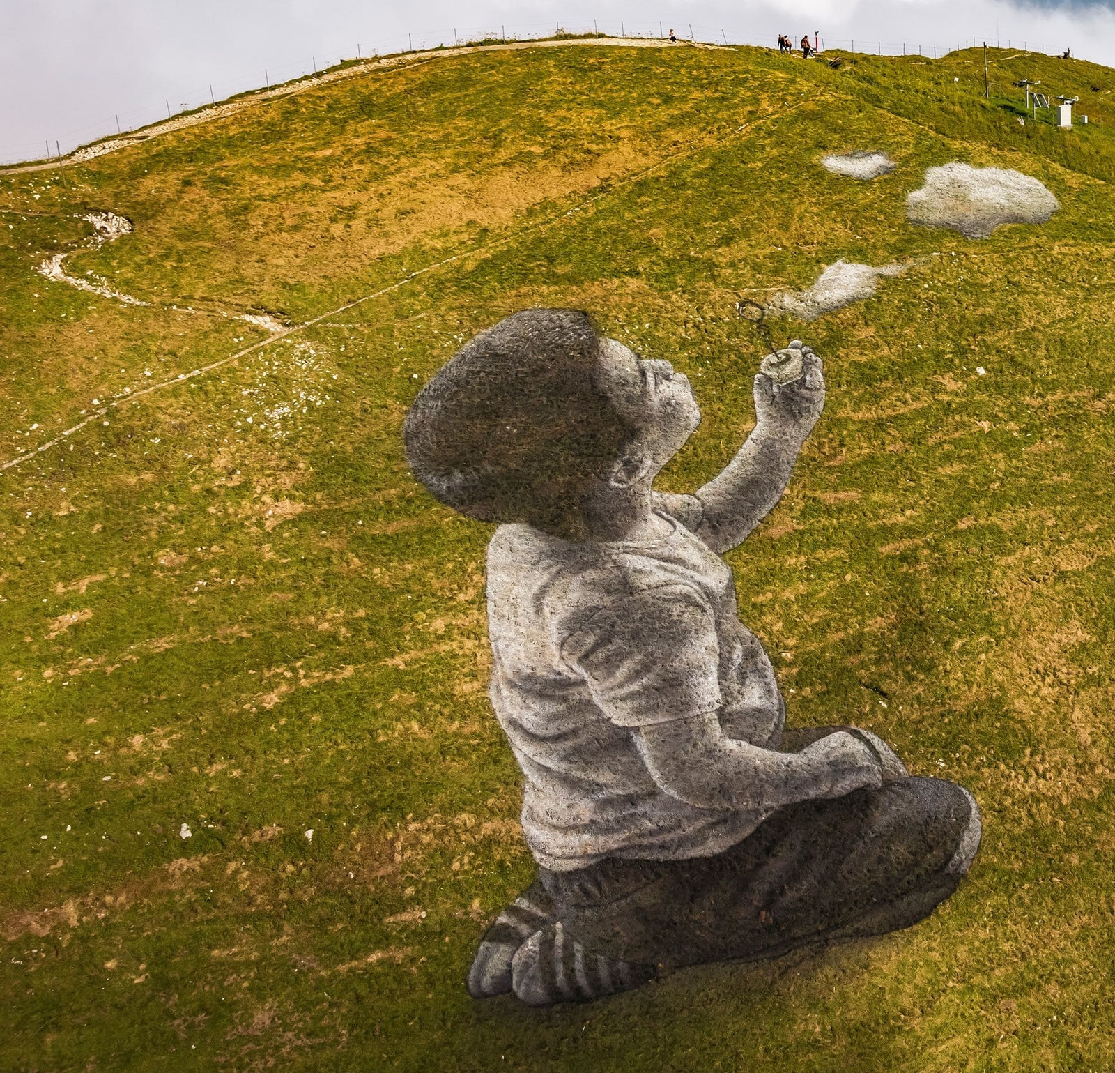 Saype, Un nouveau souffle, 2022