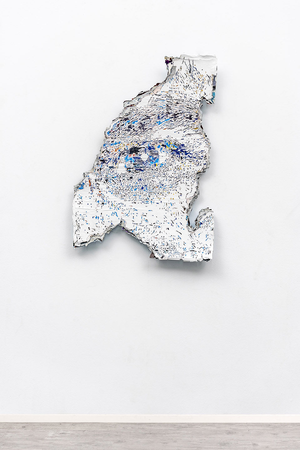 Vhils, Tear series #11, courtesy Danysz gallery