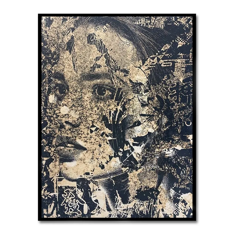 Vhils, Subsume #1, 2019