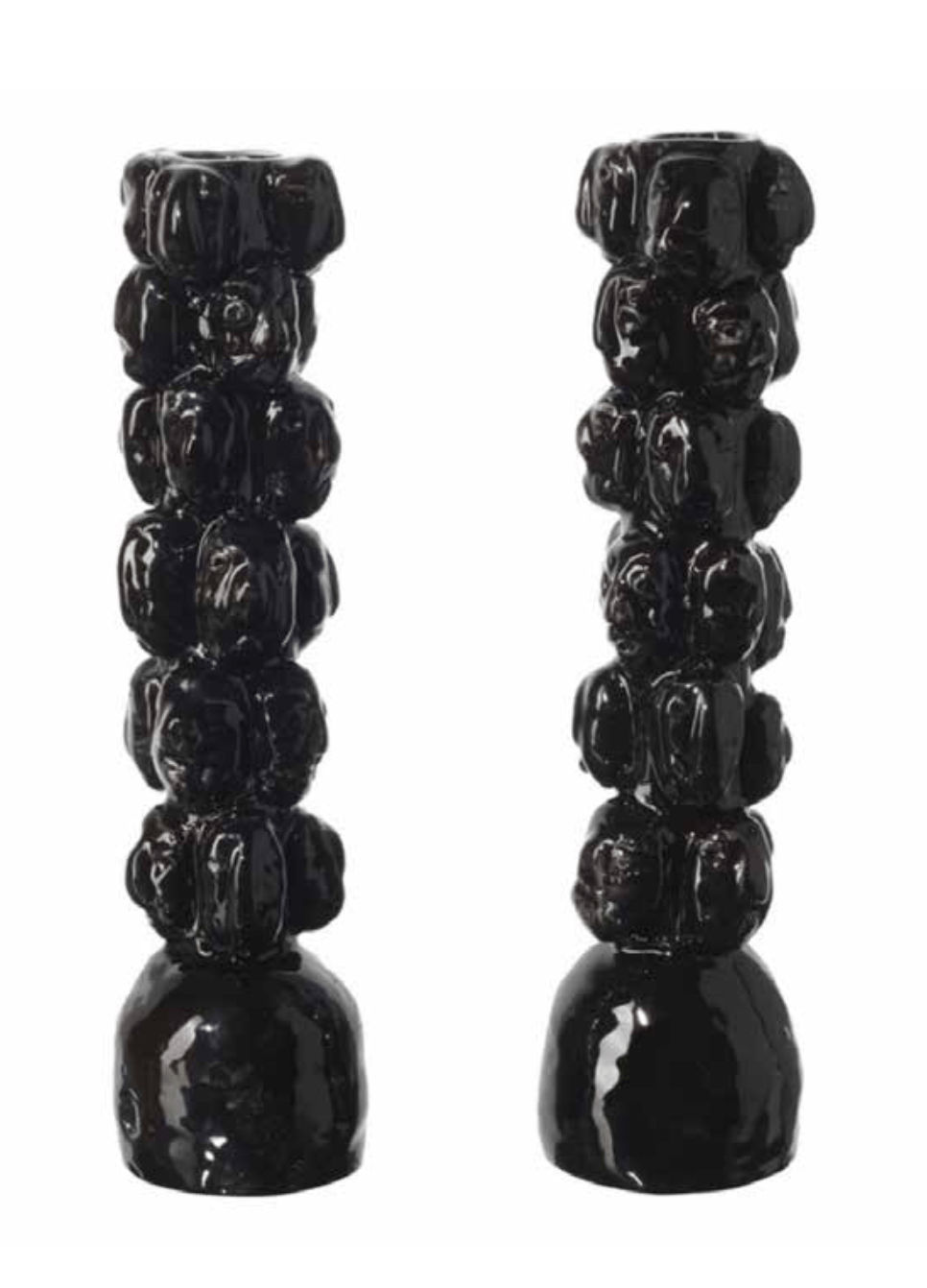 Camilla Bliss, Guardian Candlestick (Black), 2018