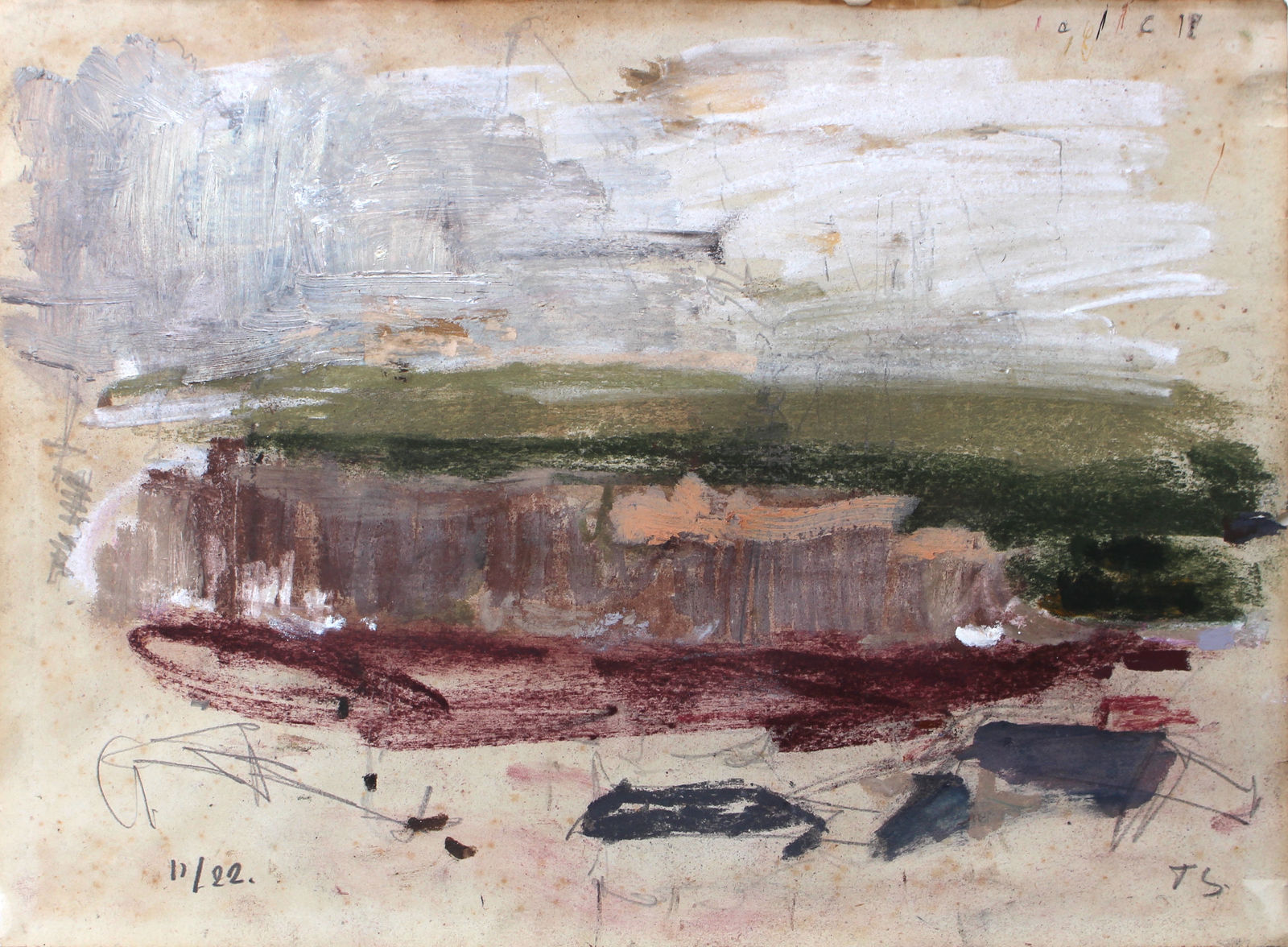 Tim Steward, No: 256 - The Green Sea Study, 2023