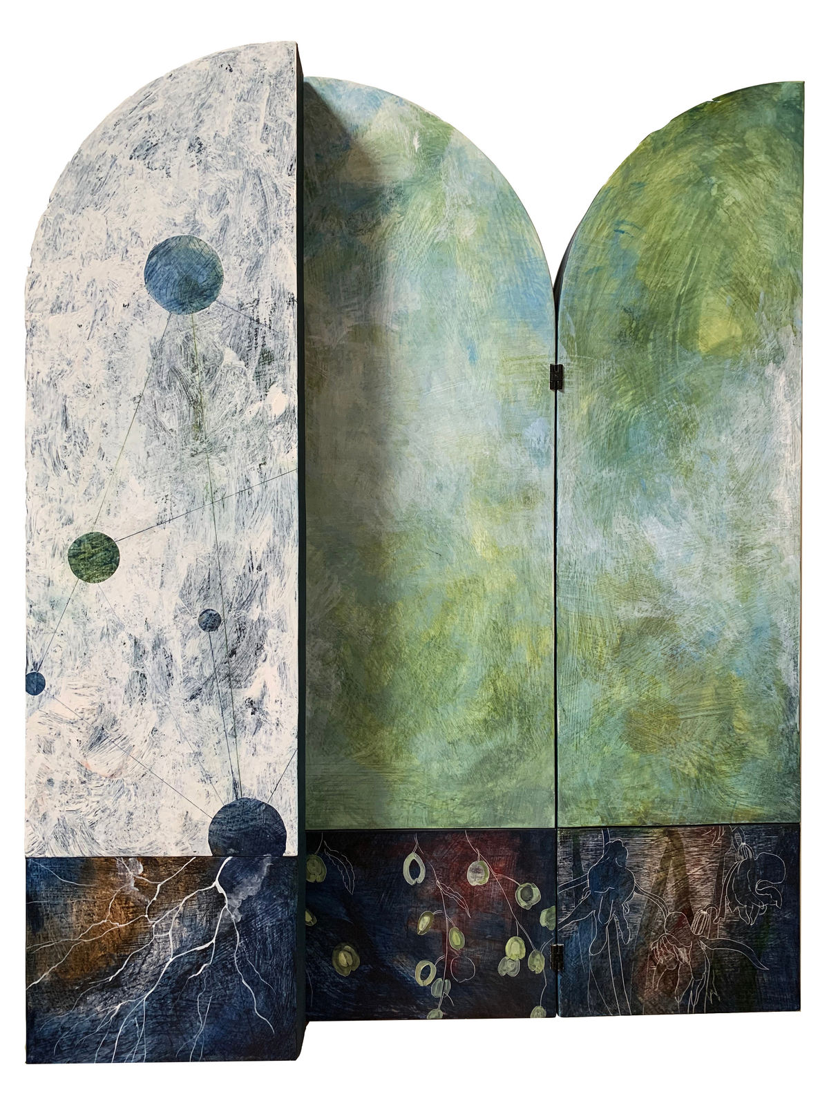 Pam Franklin, Plant Life Over and Above Ground, 2023