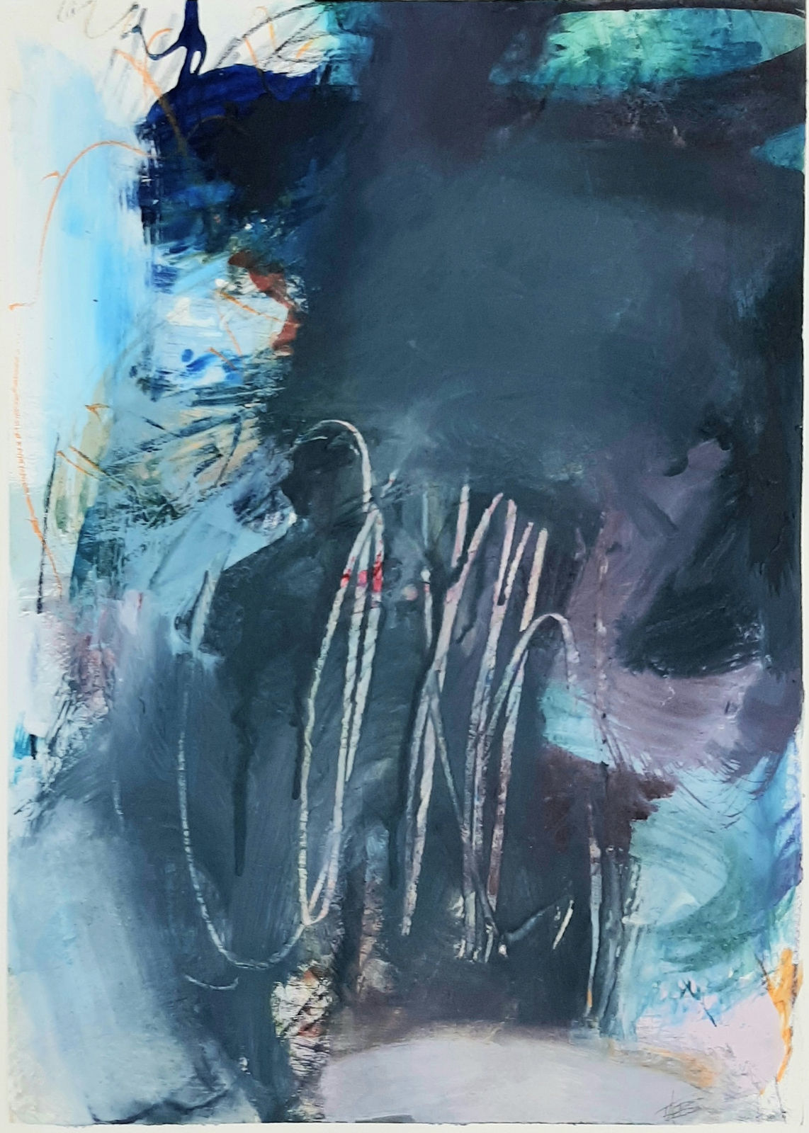 Tracy Burgess, Cave Painting I, 2024