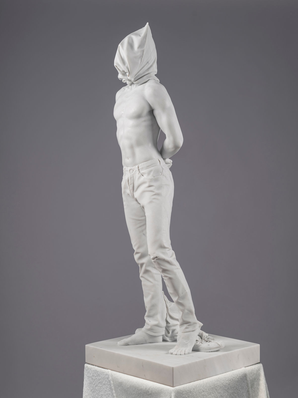 Reza Aramesh, Action 219, Site of the Fall: Study of the Renaissance Garden, 2022