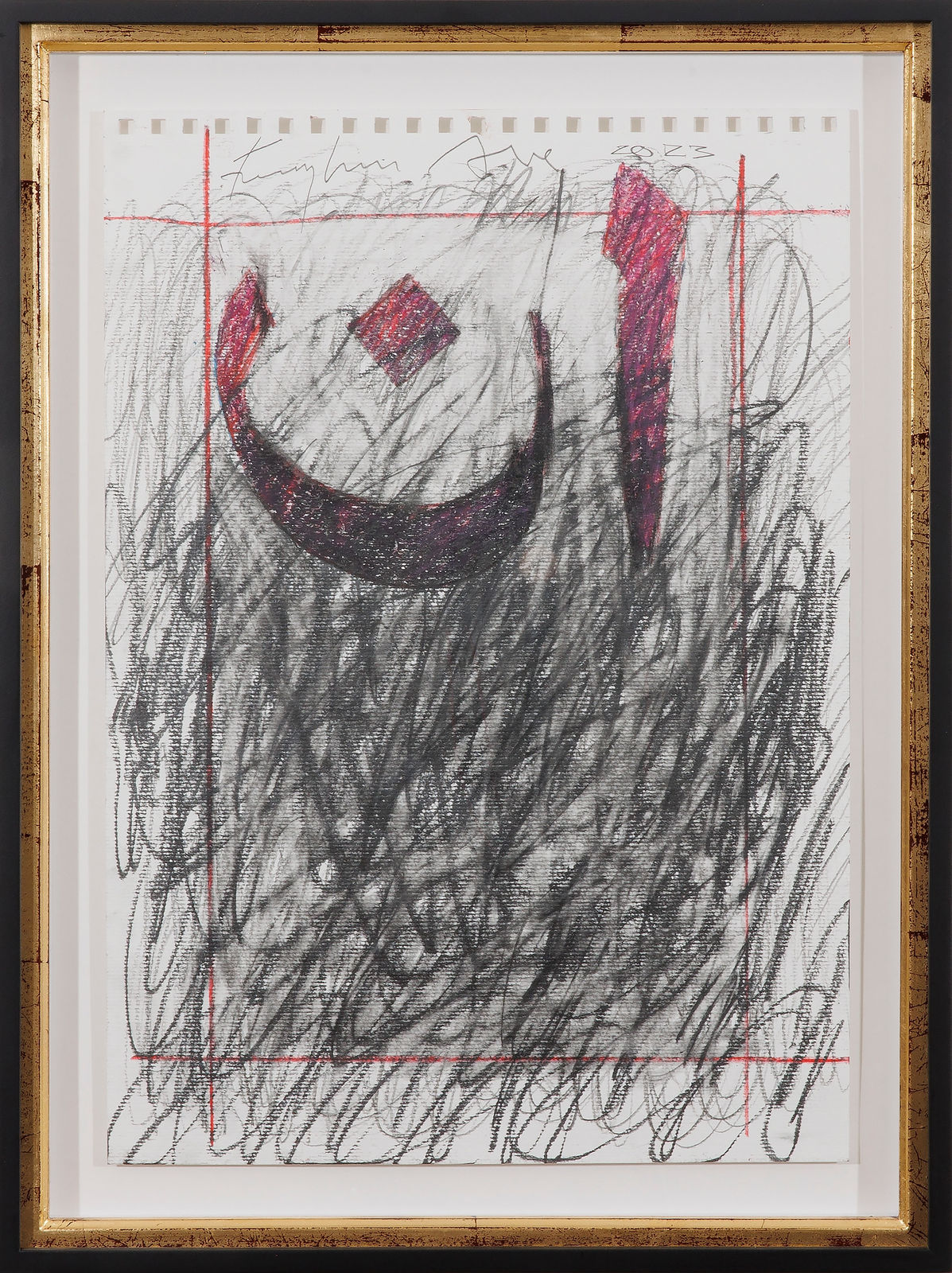 Fereydoun Ave, Untitled from " Alphabet " series, 2023