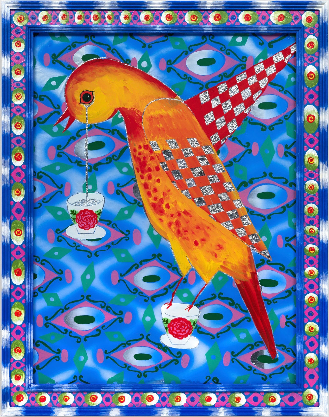 Iman Raad, Sad Easterner, Checkered-winged Thrush, 2022