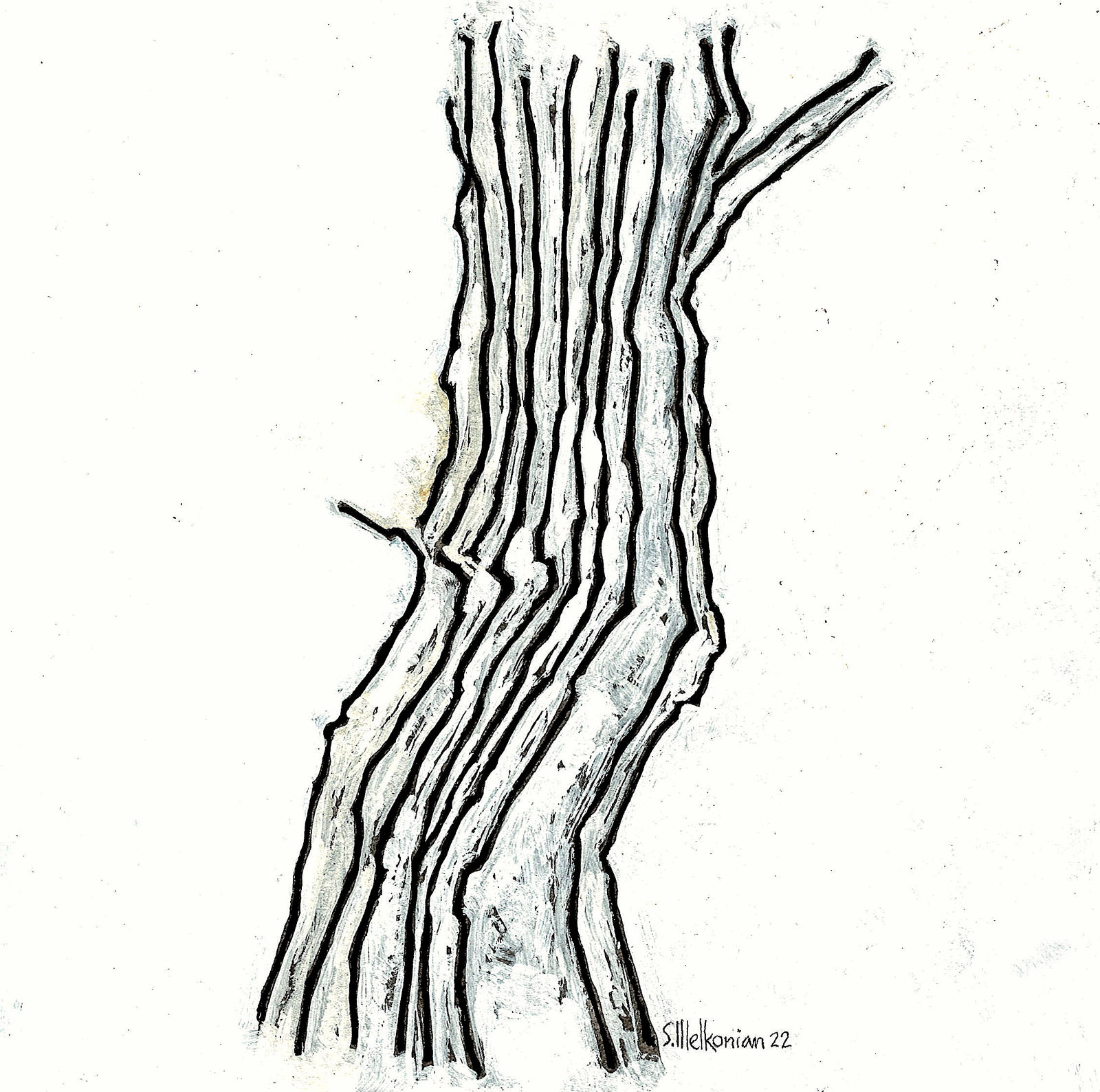 Sirak Melkonian, Untitled from "Sand to Snow" series, 2022