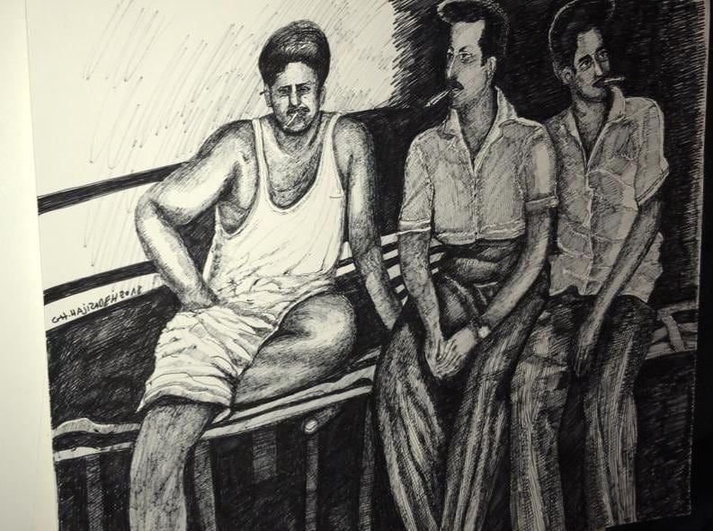 Ghasem Hajizadeh, Untitled, 2018