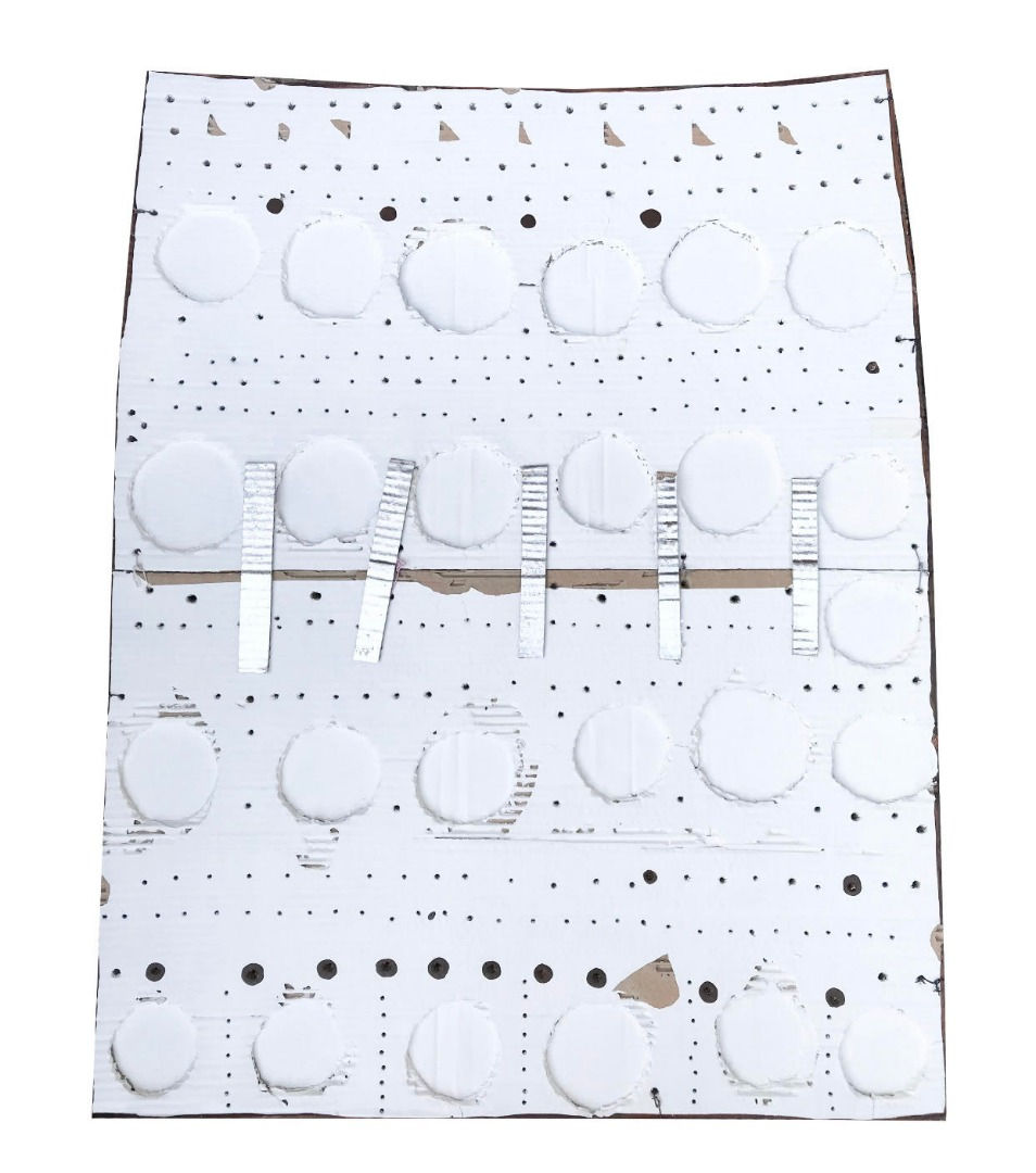 Shadi Yasrebi, Snowballs on the Wall, 2021